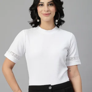 Women Formal Solid Top